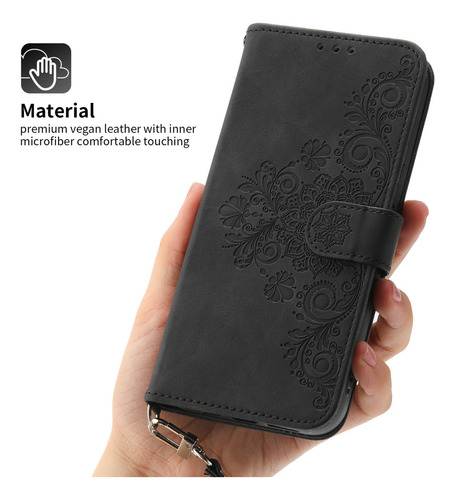 Funda Para Huawei X6pro5g/ry X9c/ry Magic7 Lite Tipo Cartera De Piel Sintética Con Estampado Abatible, Soporte A Prueba