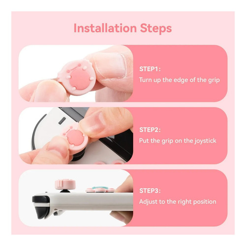 Grips Joystick Switch Lite Silicona Antideslizante Suave