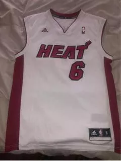 Camiseta Original adidas Miami Heat Lebron James