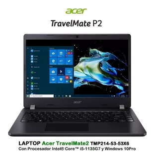 Laptop Acer I5-1135g7 8gb 512ssd Pantalla 14 Wind 10 Pro