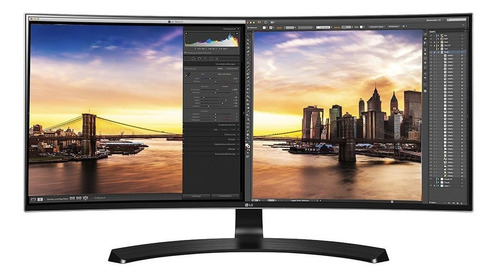 LG 34 21:9 Monitor Qhd Ips Curvo Pantalla Ultra Ancha Usb Mf