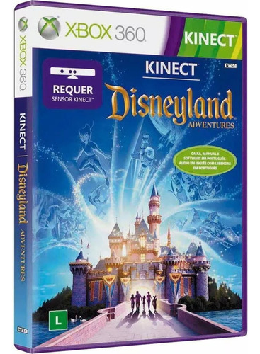 Disneyland Adventures Kinect -  Xbox 360 - Mídia Física Full (Recondicionado)