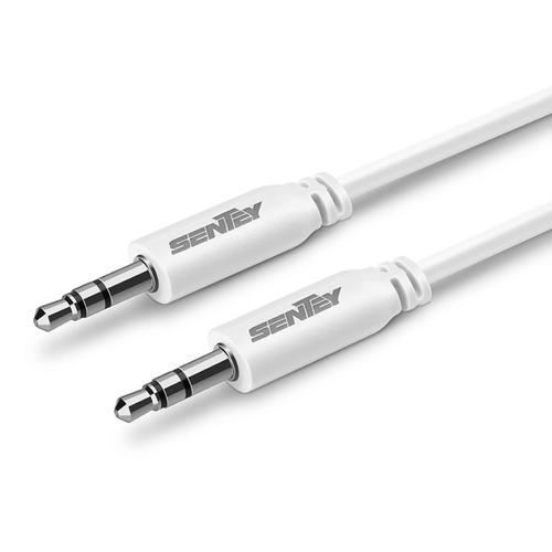 Sentey Ls-6601 Cable Audio 3.5mm White Celular Musica