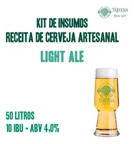 Comprar Kit De Insumos - Cerveja Artesanal - Light Ale - 50 Litros