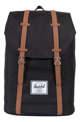 Mochila Herschel Retreat Black Unisex