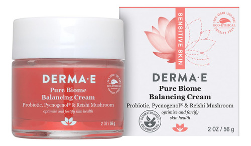 Derma-e Crema Equilibrante Pure Biome, 2 Oz