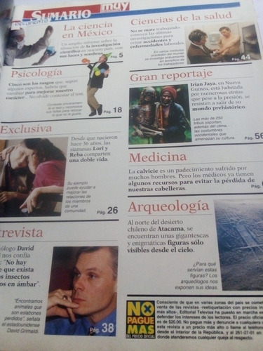 Imagen 2 de 5 de Revista Muy Interesante Año Xvi No. 3 Ciencia En México
