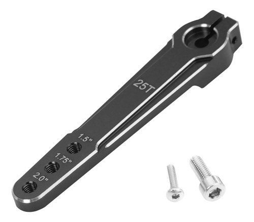 Brazo Servo De 25t, Servo De Metal Para Rc, Brazo Negro