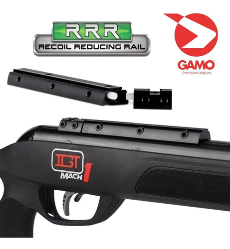 Imagen 2 de 10 de Rifle Aire Comprimido Gamo G Magnum 1250 5.5 Igt Mach Nitro