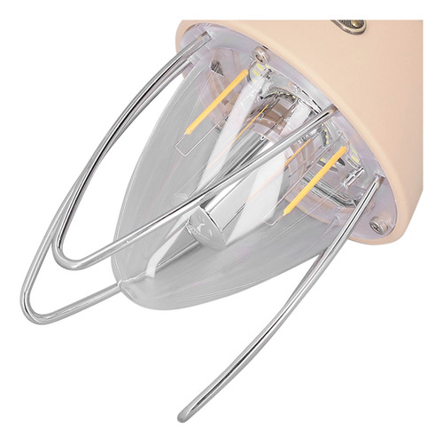 Linterna Led Recargable Para Acampar Con 3 Modos De Luz Para