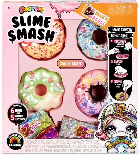 Poopsie Slime Smash Candy Craze Crujiente Donut Slime