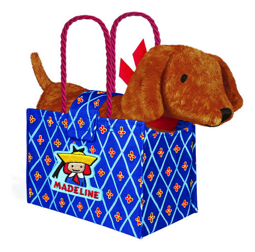 Yottoy  Genevieve Puppy Dog Felpa En Madeline Tote Bag 9