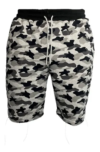 Bermuda Moletom Masculina Estampada MercadoLivre