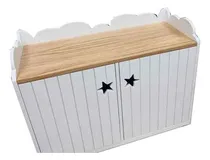 Comprar Juguetero Guarda Juguetes Baul Organizador 2puertas Laqueado