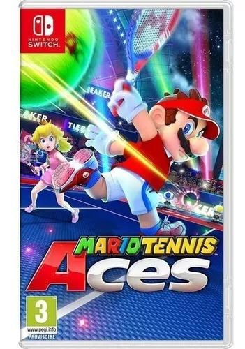 Jogo Mario Tennis Aces Nintendo Switch Midia Fisica