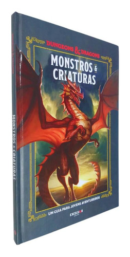 Livro Físico Dungeons & Dragons Monstros & Criaturas Jim Zub Um Guia Para Jovens Aventureiros Capa Dura