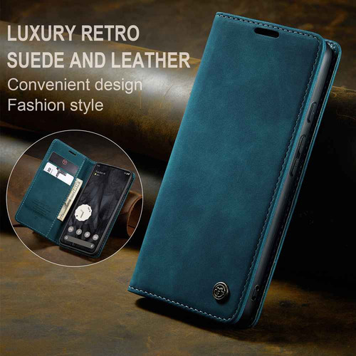 Funda De Piel Sintética Con Ventana Abatible Para Google Pixel 6 6a 7 7a 8 8a 9 9a 10 10 Pro Xl