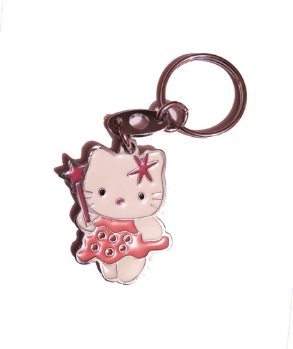 Llavero Hello Kitty Estrella Ideal Para Regalo  
