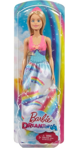 Barbie Princesa Dreamtopia Mattel Niña Juguete Arcoiris 