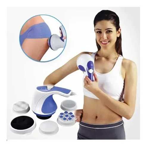 Masajeador Eléctrico Corporal Relax & Tone 4 Cabezaas Relaja