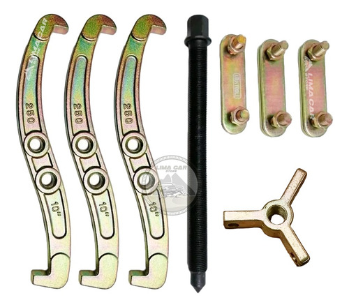 Extractor De Rodajes Y Poleas 3 Garras 10 PuLG Uyustools