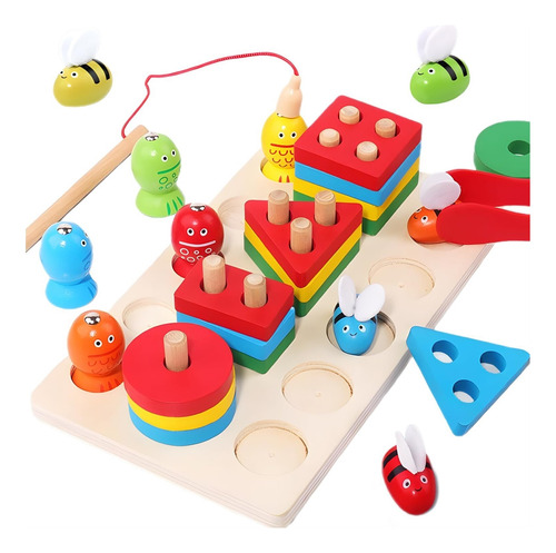 Juguetes Para Apilar Y Encajar, Juguete Montessori Juegos
