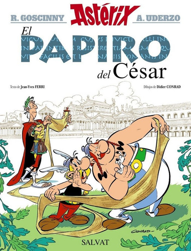 Asterix Y El Papiro Del Cesar - Goscinny,rene