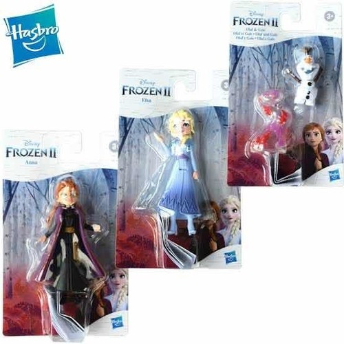 Frozen 3 Minifiguras Ana, Elsa, Olaf Y Gale Hasbro