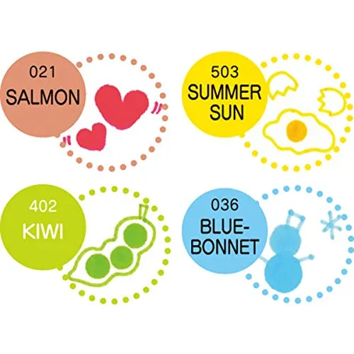 Marcadores Kuretake Zig Clean Color Dot, Juego De 4 Colores,