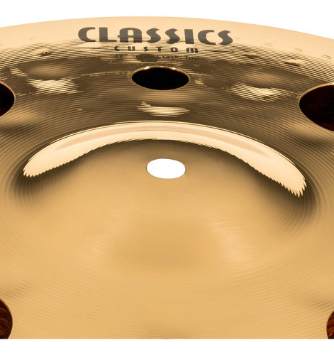 Par De Platillos Trash Stack De 12 Meinl Con Agujeros -