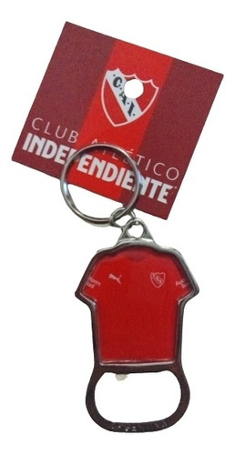 Llavero Destapador - Camiseta Independiente