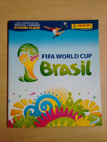 Novo Álbum De Figurinhas Da Panini Copa 2014 Brasil 989t