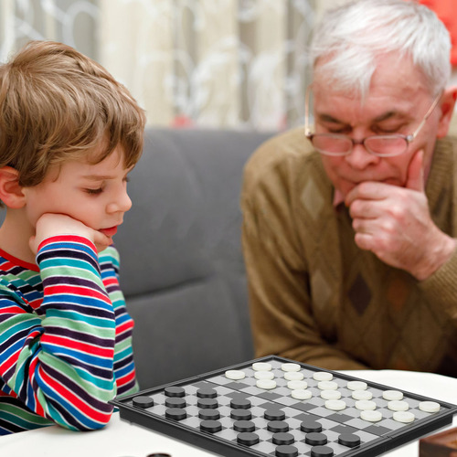 Mini Juego Checkerboard De Toys Checkers Mesa
