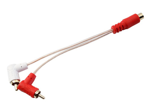Cable Adaptador Jack Rca A Doble Plug Rca 15 Cm