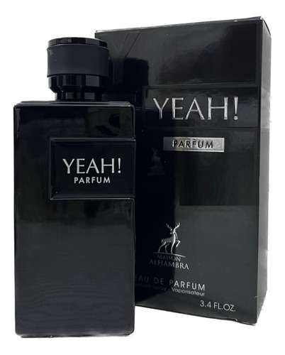 Yeah! Parfum Maison Alhambra By Lattafa 100 Ml Frasco Negro