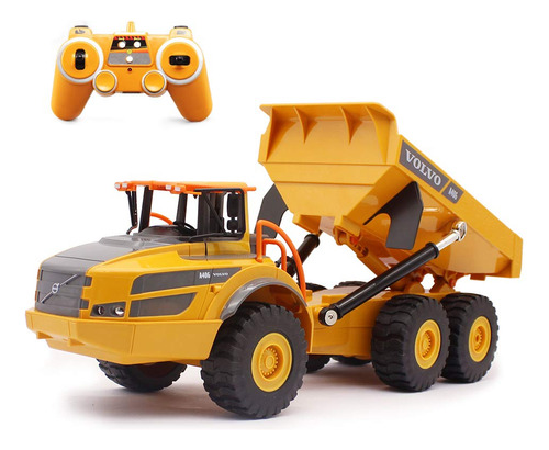 Fistone Rc Dump Truck Escala 1/26 2.4g Control Remoto Artic.