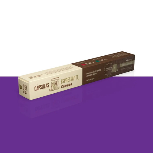 Capsulas Cabrales de Etiopia Cafetera Nespresso 10u.