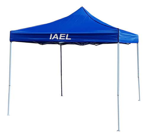 Gazebo Carpa 3x3 Impermeable Reforzado Azul Sin Paredes