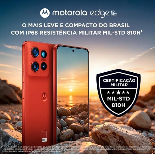 Motorola Edge 50 Neo Nfc 512/12 Câmera Ia Pantone Poinciana