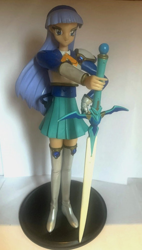 Set Hikaru, Fuu Y Umi Mkr Rayearth Guerreras Tsukuda 1:5 Pvc (Usado)