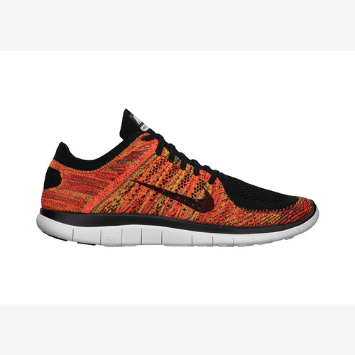 Zapatillas Nike Free Flyknit 4.0 Black Volt 631053-009   