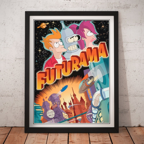 Cuadro Series - Futurama - Tv Poster