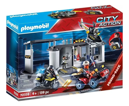 Playmobil City Action Comisaria Fuerzas Especiales 70338