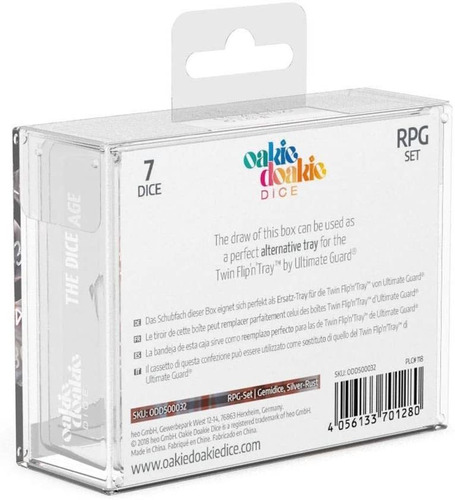 Oakie Doakie Juego De Rpg Gemidice Silver-rust