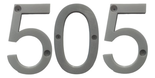 Números Para Departamentos, Mxdgu-505, Número 505,  17.7cm A