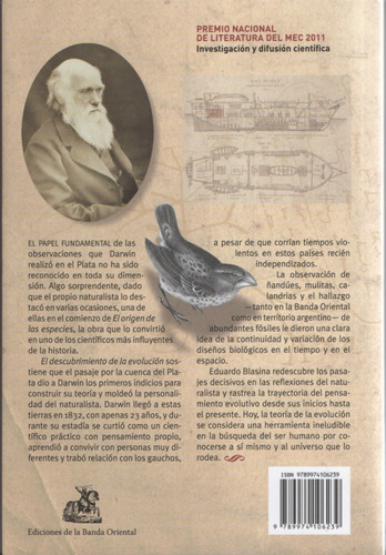 Darwin En El Plata. El Descubrimiento De La Evolución
