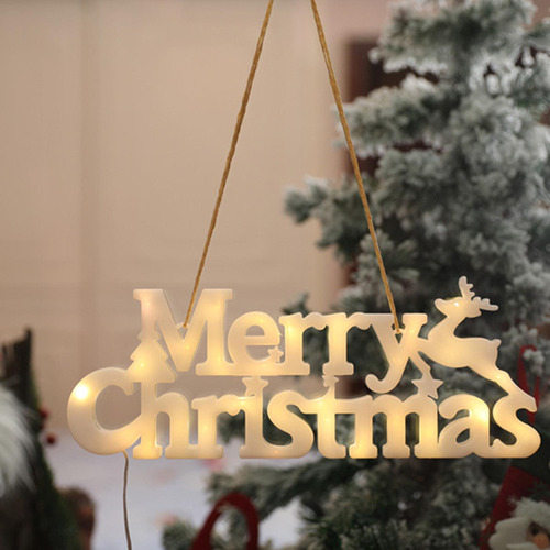 Placa Led De Navidad, Letrero Led De Feliz Navidad, Letreros