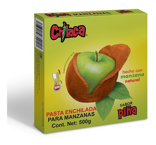 Pasta Para Cubrir Manzanas Chilaca Sabor Piña 500gr