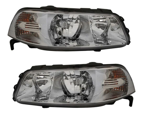 Par Faros F/cromado Pointer Gti 2000 01 2002 2003 2004 2005