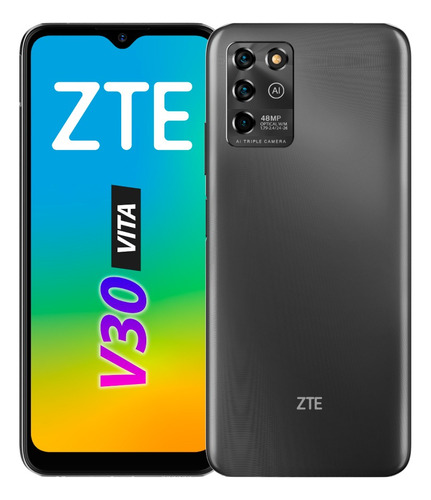Smartphone Zte Blade V30 Vita 4+64 Gb Color Gris